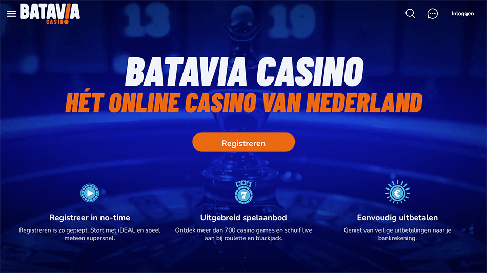 Batavia casino screenshot