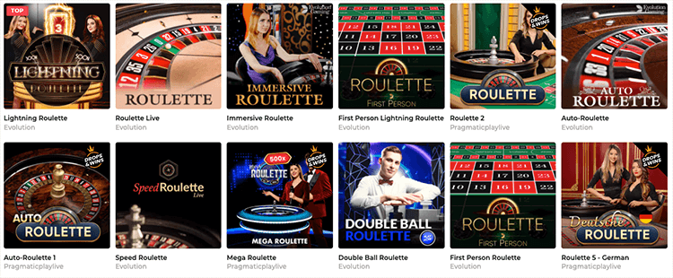 Live roulette spelen